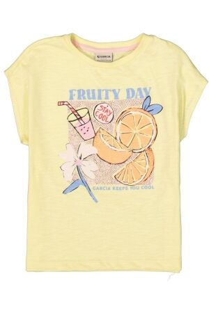 Garcia Meisjes t-shirt 8892-softlemon