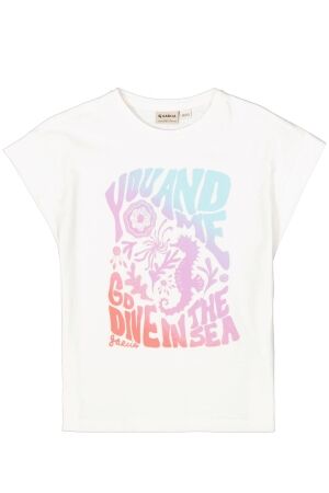 Garcia Meisjes t-shirt 1529-warmwhite