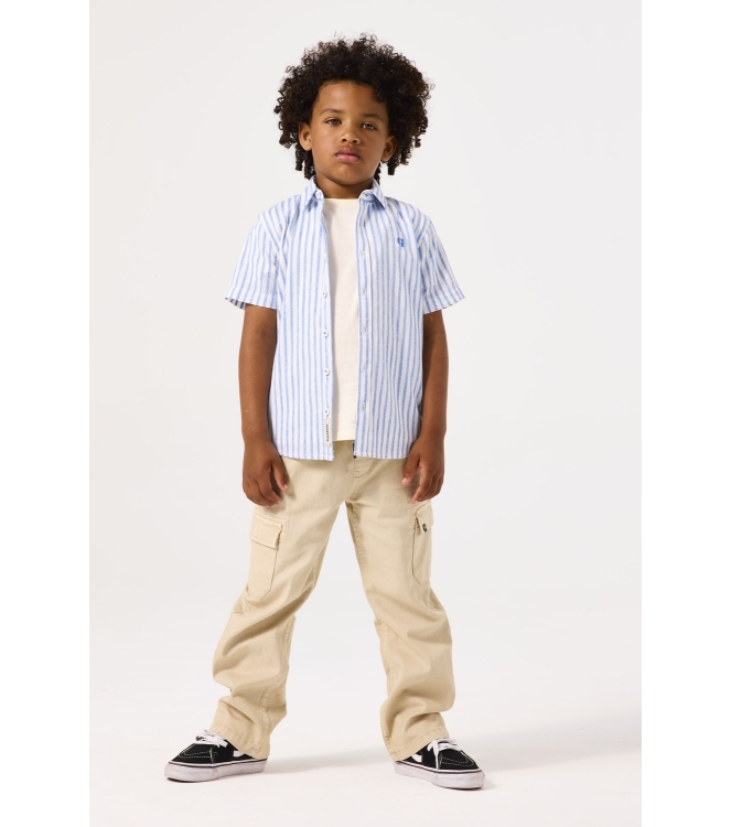 Garcia overhemden 2034-stripeblue C55621