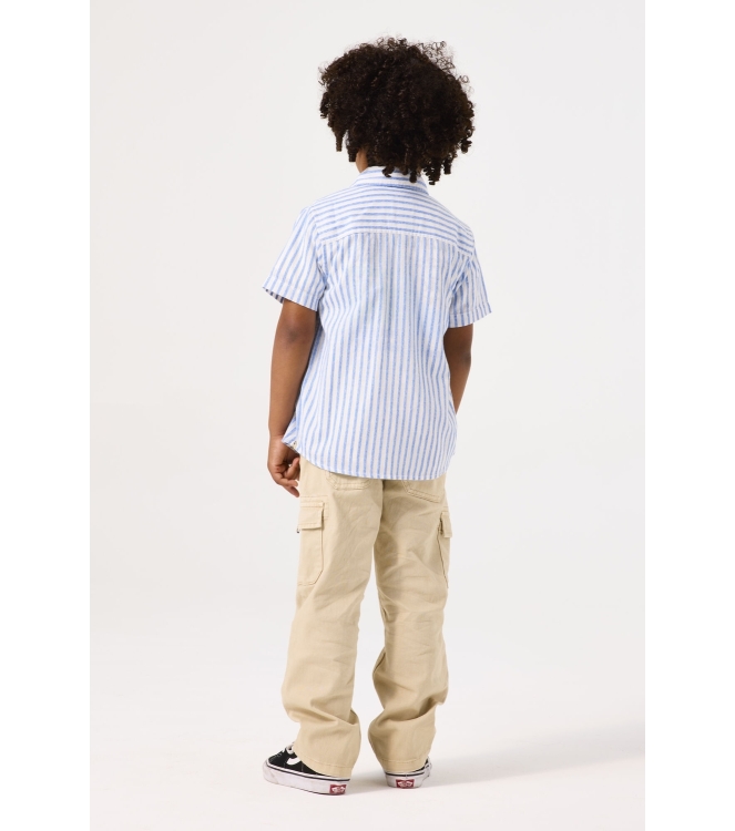 Garcia overhemden 2034-stripeblue C55621