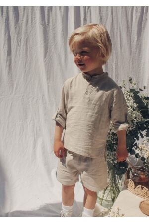 Two You Label Leo Linen Blouse Beach