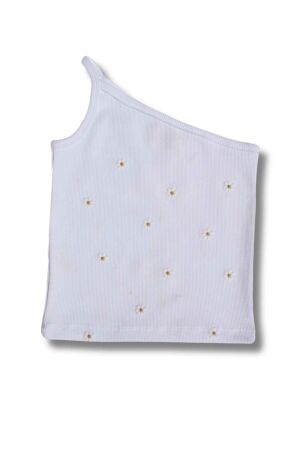 Two You Label Flora Top White