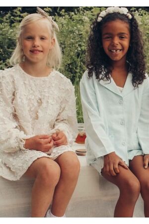 Two You Label Vienne Flower Dress Oat