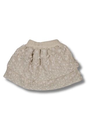 Two You Label Vienne Flower Skirt Oat