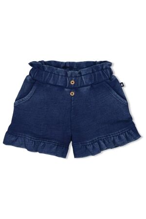 Feetje Short denim ruches - Summer Denims Indigo