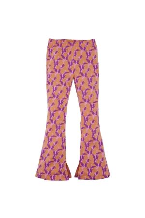 Z8 Nerina flared broek - Limited Edition Sorbet pink/AOP
