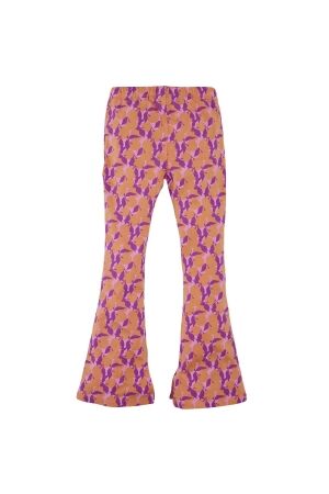 Z8 broeken Sorbet pink/AOP Nerina