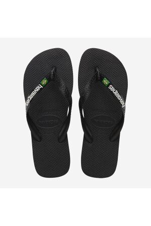 Havaianas Brasil Logo Black/Black