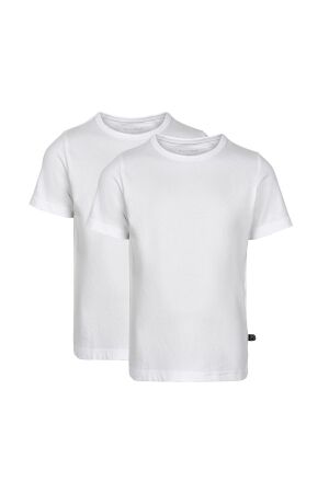 Minymo T-shirt SS (2-pack) 110 Brilliant White