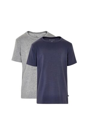 Minymo T-shirt SS (2-pack) 778 Dark Navy