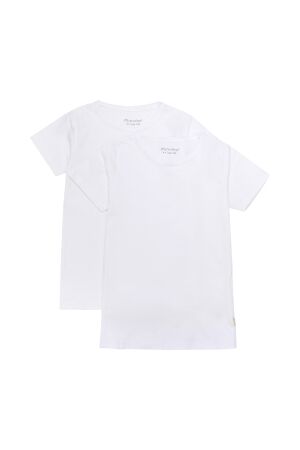 Minymo T-shirt SS (2-pack) 100 White