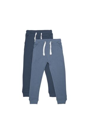 Minymo Joggingbroek (2-pack) 713 New Navy