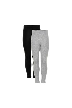 Minymo Basic Legging (2-pack) 106 Black