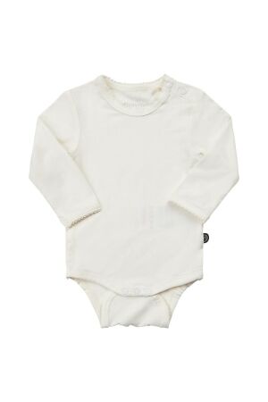 Minymo Romper lange mouw 100 White