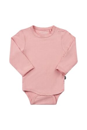 Minymo Romper lange mouw 524 Misty Rose