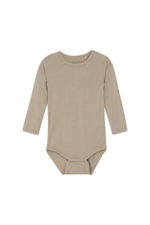 Minymo Romper lange mouw 256 Simply Taupe