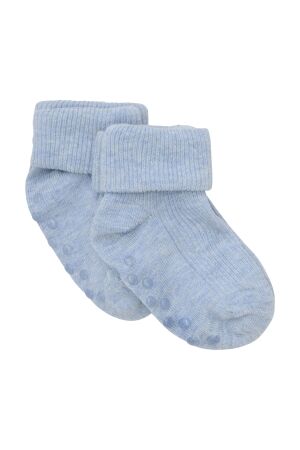 Minymo Baby sokken (2-pack) 702 Winter Sky Melange
