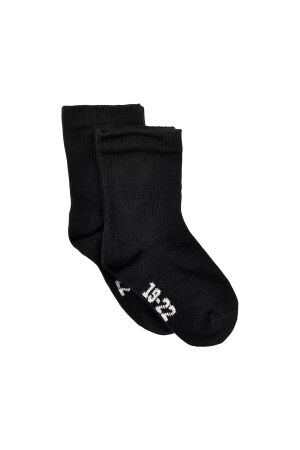 Minymo Enkelsokken (2-pack) 106 Black