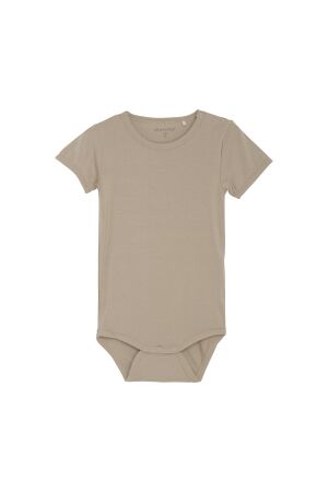 Minymo Romper korte mouw 256 Simply Taupe