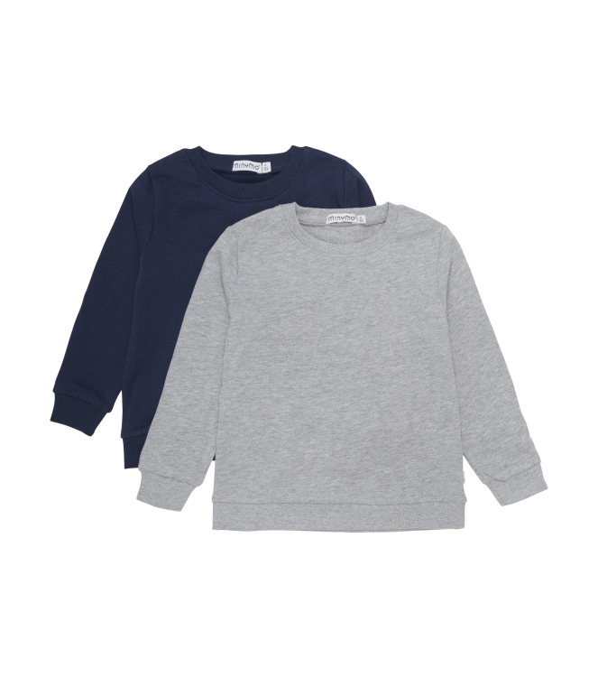 Minymo truien & vesten 131 Greymelange 6057