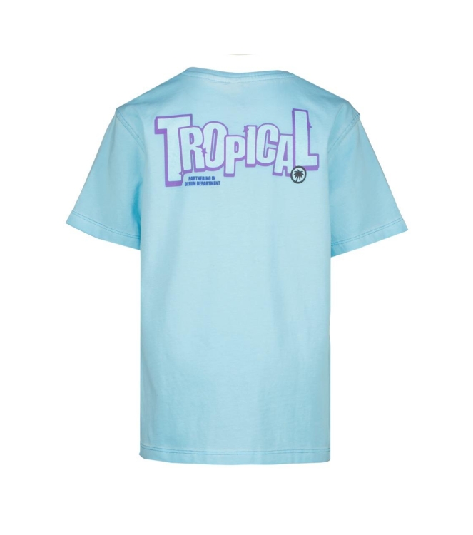Vingino shirts 1584 Palm blue SO25KB300043
