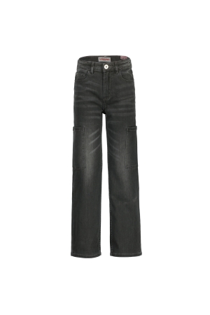 Vingino Coco Cargo jeans 913 Dark Grey Vintage