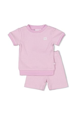 Feetje Shortama wafel - Summer Special Lila