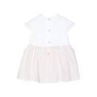 Gymp jurken Beige - White 470-4389-10