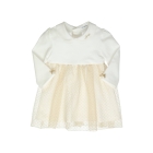 Gymp jurken OW-GD Off White - Gold 470-4629-10