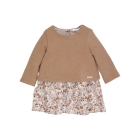 Gymp jurken BG-BR Beige - Brown 470-4740-10