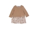 Gymp jurken BG-BR Beige - Brown 470-4740-10
