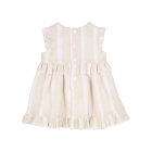 Gymp jurken Beige - White 471-4214-10
