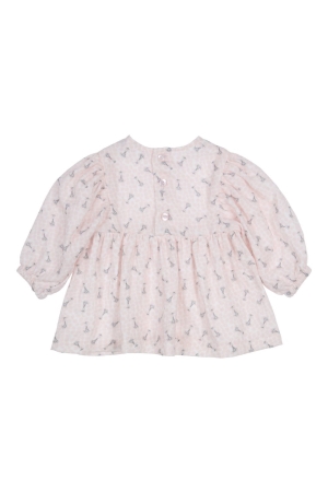 Gymp jurken LR-OW Light Pink - Off White 470-4589-11