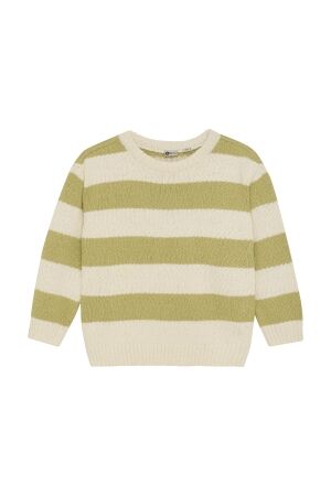 Daily7 Sweater Stripe 2519 Silver Fern