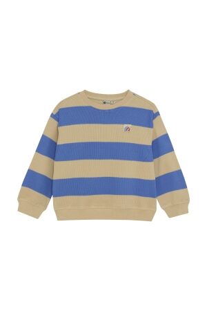 Daily7 Sweater Big Stripe 7992 Dusty Kobalt