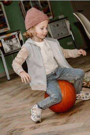 Daily7 truien & vesten 1220 Medium Grey Melange 920184