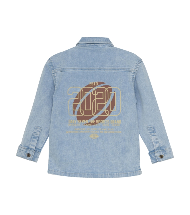 Daily7 overhemden 7460 Denim 920201