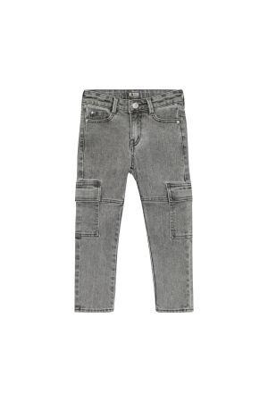 Daily7 Jeans Straight Cargo Fit 1149 Used Grey Denim