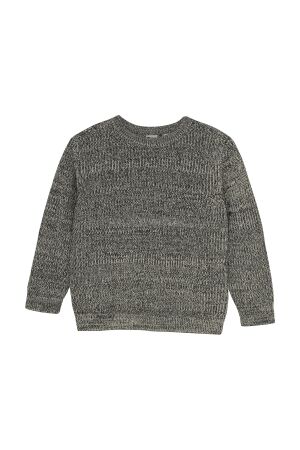 Daily7 Sweater Rib 1261 Mid Grey Melange