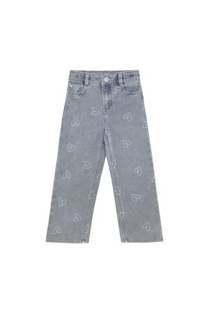 Daily7 Jeans Wide Fit Heart 7460 Denim