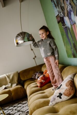 Daily7 truien & vesten 1220 Medium Grey Melange 930278