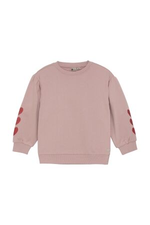 Daily7 Sweater Heart Embroidery 5013 Pale Mauve