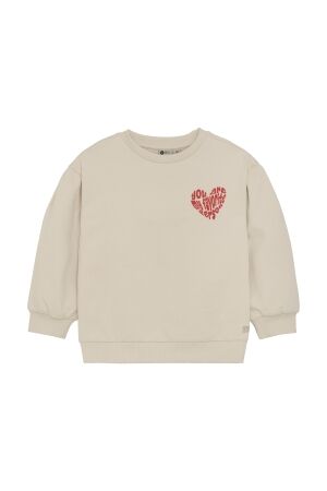 Daily7 Sweater Brushed Backprint 2020 Sandshell