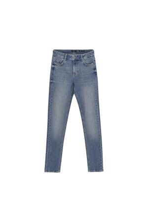 Rellix Jeans Straight Fit 7195 Damaged Medium Denim