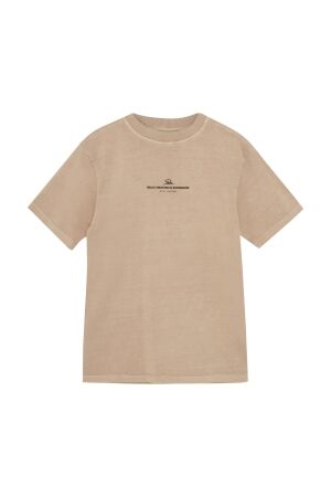 Rellix T-shirt RLX Backprint 5642 Caf? creme