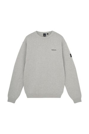 Rellix Trui ronde hals 1225 Fresh Grey Melange