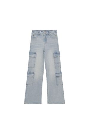 Indian Blue Jeans Cargo Jeans Wide Fit 7166 Used Light Denim