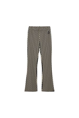 Indian Blue Jeans Flared broek Zigzag 1999 Black