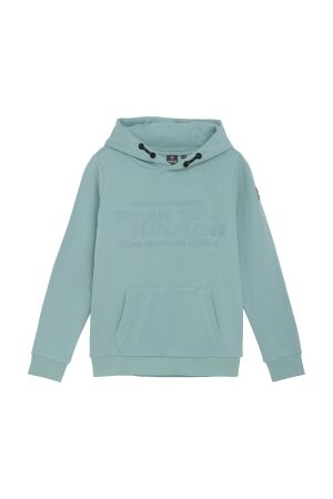 Indian Blue Jeans Hoodie Chestprint 8880 Aquifer