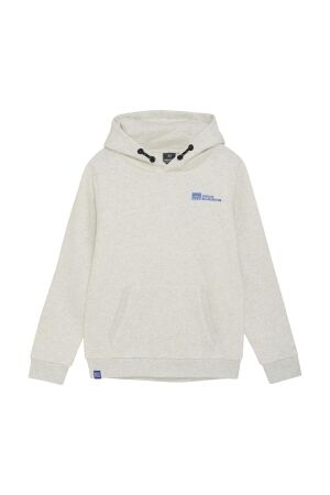 Indian Blue Jeans Hoodie Limited Apparel 1231 Light Grey Melange